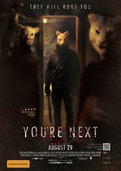 You&#039;re Next - Australian Movie Poster (xs thumbnail)