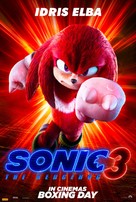 Sonic the Hedgehog 3 - Australian Movie Poster (xs thumbnail)