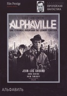 Alphaville, une &eacute;trange aventure de Lemmy Caution - Russian DVD movie cover (xs thumbnail)