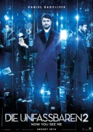 Now You See Me 2 - German Movie Poster (xs thumbnail)