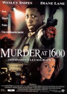 Murder At 1600 - Spanish Movie Poster (xs thumbnail)