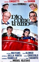 Dio, come ti amo! - Italian Movie Poster (xs thumbnail)