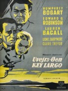 Key Largo - Danish Movie Poster (xs thumbnail)