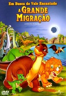 The Land Before Time X: The Great Longneck Migration - Brazilian DVD movie cover (xs thumbnail)