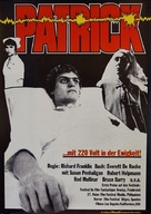 Patrick - German Movie Poster (xs thumbnail)