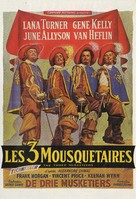 The Three Musketeers - Belgian Movie Poster (xs thumbnail)