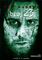 The Number 23 - Croatian Movie Cover (xs thumbnail)