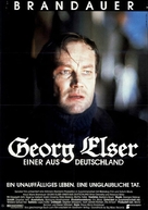 Georg Elser - Einer aus Deutschland - German Movie Poster (xs thumbnail)