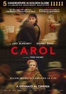 Carol - Italian Movie Poster (xs thumbnail)