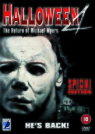 Halloween 4: The Return of Michael Myers - British DVD movie cover (xs thumbnail)