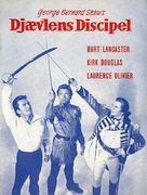 The Devil&#039;s Disciple - Danish Movie Poster (xs thumbnail)
