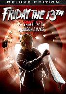 Friday the 13th Part VI: Jason Lives - DVD movie cover (xs thumbnail)