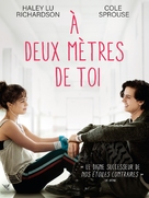 Five Feet Apart - French DVD movie cover (xs thumbnail)