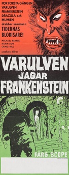 Los monstruos del terror - Swedish Movie Poster (xs thumbnail)