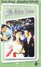 Alle lieben Peter - German VHS movie cover (xs thumbnail)