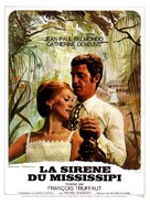 La sir&egrave;ne du Mississipi - French Movie Poster (xs thumbnail)
