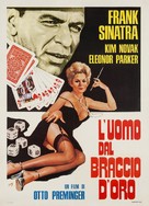 The Man with the Golden Arm - Italian Movie Poster (xs thumbnail)