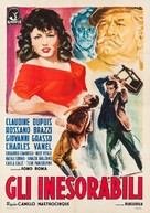 Gli inesorabili - Italian Movie Poster (xs thumbnail)