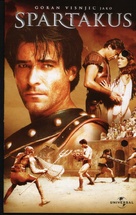 Spartacus - Czech VHS movie cover (xs thumbnail)