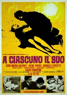 A ciascuno il suo - Italian Movie Poster (xs thumbnail)