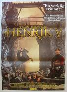 Henry V - Swedish Movie Poster (xs thumbnail)