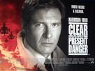 Clear and Present Danger - British Movie Poster (xs thumbnail)