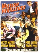 Dangerous Mission - Belgian Movie Poster (xs thumbnail)