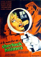 &Agrave; la mani&egrave;re de Sherlock Holmes - French Movie Poster (xs thumbnail)