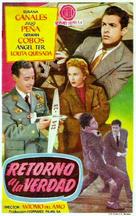 Retorno a la verdad - Spanish Movie Poster (xs thumbnail)