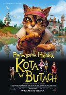La v&eacute;ritable histoire du Chat Bott&eacute; - Polish Movie Poster (xs thumbnail)