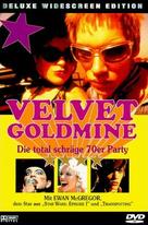 Velvet Goldmine - German Movie Poster (xs thumbnail)