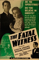 The Fatal Witness - Movie Poster (xs thumbnail)