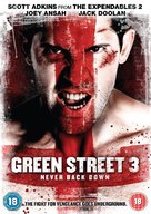 Green Street 3: Never Back Down - British DVD movie cover (xs thumbnail)