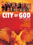 Cidade de Deus - Danish Movie Poster (xs thumbnail)