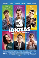 3 Idiotas - Mexican Movie Poster (xs thumbnail)