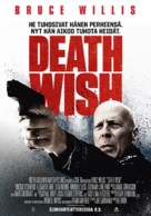 Death Wish - Finnish Movie Poster (xs thumbnail)