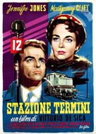 Stazione Termini - Italian Movie Poster (xs thumbnail)