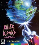 Killer Klowns from Outer Space - British Blu-Ray movie cover (xs thumbnail)