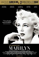 My Week with Marilyn - Uruguayan Movie Poster (xs thumbnail)