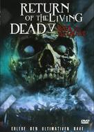 Return of the Living Dead 5: Rave to the Grave - German DVD movie cover (xs thumbnail)