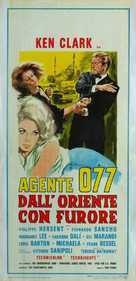Agente 077 dall'oriente con furore - Italian Movie Poster (xs thumbnail)