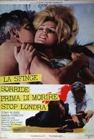 La sfinge sorride prima di morire - stop - Londra - Italian Movie Poster (xs thumbnail)