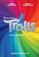 Trolls - Movie Poster (xs thumbnail)