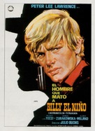 El hombre que mat&oacute; a Billy el Ni&ntilde;o - Spanish Movie Poster (xs thumbnail)
