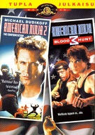 American Ninja 2: The Confrontation - Finnish DVD movie cover (xs thumbnail)