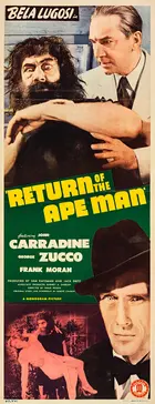 Return of the Ape Man Poster
