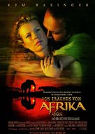 I Dreamed of Africa - German Movie Poster (xs thumbnail)