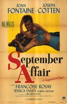 September Affair - Movie Poster (xs thumbnail)