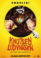 Knutsen &amp; Ludvigsen og den f&aelig;le Rasputin - Norwegian Movie Poster (xs thumbnail)
