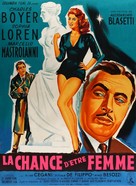 Fortuna di essere donna, La - French Movie Poster (xs thumbnail)